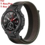 Nylon Loop Strap For Huami Amazfit T-REX Smart Watch Band Women Men Bracelet For Amazfit T-Rex Pro T-Rex 2 Wristband Correa (New)