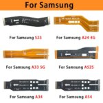 Main Board Motherboard Flex Cable For Samsung A32 A52 A22 A72 A33 A53 A24 A54 A34 A73 A15 A25 A35 A55 A16 4G 5G Mainboard Flex (New)