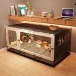 Plastic Quail Cage Best Seller - Extra Large Indoor Chicken Coop for Pets & Ducks Decorative Aviary with Removable Tray (New)