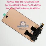Original AMOLED Vivo iQOO Z10 Turbo+V2507A LCD Display Screen iQOO Z10 Turbo V2452A Z10 Turbo Pro V2453A LCD (New)