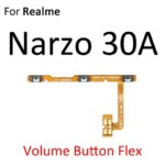Power ON OFF Mute Switch Control Key Volume Button Flex Cable OPPO Realme Narzo 30 30A GT Master Neo Replacement Parts (New)