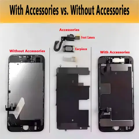 S52b407e911984a6fb061fbcfc145e7ab4_480x480q75 A+ LCD iPhone 8 SE2 SE3 LCD Display Touch Screen Digitizer Assembly iPhone SE 2020 SE 2022 LCD Display Replacement Parts (New) - Image 1