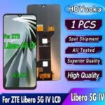 6.6 High Quality ZTE Libero 5G IV LCD A302 Display Screen Touch Digitizer Assembly Replacement Repair Bangladesh (New)