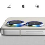 Rear Camera Lens Protectors Asus Zenfone 10 Back Metal Camera Protector ASUS Zenfone10 Ring Glass Protective Cover (New)