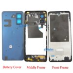 Infinix Hot 50 4G X6882 678 Inch LCD Faceplate Frame Front Middle Frame Battery cover Back Housing Door Replace Parts (New)