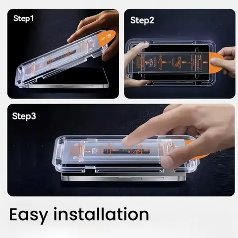 S5343001cabb640ca9f76a02e506a6a4fP_480x480q75 Vivo X300 Ultra X300FE X300S X300Pro 9H Hardness Tempered Glass with Dustfree Easy Installation Kit Anti-scratch Films (New) - Image 1