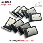 (Single Card ) Google Pixel 7  7 Pro  7A SIM Card Holder Tray chip slot drawer Holder Adapter Socket repair parts (New)