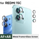 Xiaomi Redmi 15C 4G 5G Back Lens Ring Metal Glass Cover Redmy 15 C C15 Redmi15C 2025 Rear Camera Protector Cap Case Friendly Bangladesh (New)