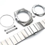 40mm Watch Case Roman Engraved Bezel No Logo For Seiko Omega Constellation NH35 Automatic Movement Repair Accessories Mod Parts (New)