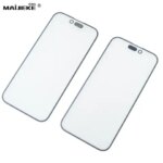 5Pcs Touch Screen Panel Plate With OCA For iPhone 16 15 Pro Max 15 Plus 14 13 12 11 Pro X Xs Max Xr Front Glass Laminated OCA (New)