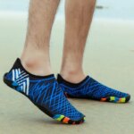 Unisex Swimming Aqua Slippers Seaside Barefoot Surfing Upstream Sneakers Women Men Light Sandals Quick-Drying Beach Water Shoes (New)
