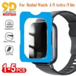 1 5 Tempered Glasss Xiaomi Redmi Watch 5Active 4 5 Active lite Screen Protector Protective Glass Easy to Install Bangladesh (New)
