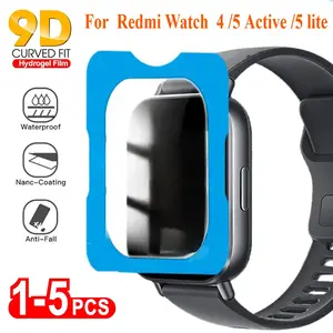 S556d338ca54143579ac2811b597a40aaO_300x300q75 1 5 Tempered Glasss Xiaomi Redmi Watch 5Active 4 5 Active lite Screen Protector Protective Glass Easy to Install Bangladesh (New) - Image 1