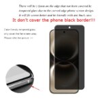 6-in-1 Huawei Nova 15 Max Glass Nova 15 Max Tempered Glass Privacy Anti-Spy Screen Protector Huawei Nova 15 Max Lens Glass (New)