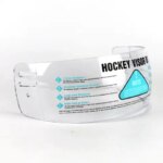 Hockey Helmet Visor Universal Transparent Protector Helmet Shield for Safety Work Accessories (New)