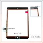 Ipad 7th 8th 9th Digitizer Touch Screen Panel Touch Display Digitizer Ipad7 Ipad8 Ipad9 Touch Screen Home Button Bezel (New)