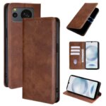 Wallet Cover Flip Case Sharp Aquos R10 R9 R8 Pro Cases Kickst Coque Aquos R5 R2 Card Slot Shell Luxury Case Hard Shell (New)