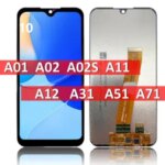 LCD Samsung A01 A02 A02S A11 A12 A31 A51 A71 A21s LCD Display Touch Screen Replacement Digitizer Assembly Bangladesh (New)