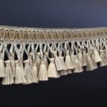 1M High-end European Double Tassel Trim Pendant Upholstery Curtain Decor Double Layer Fringe Lace Trim For Diy Sewing Craft (New)