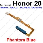 Huawei Honor 20 Lite 20 Pro 20i 20S Power Button FingerPrint Sensor Home Key Fingerprint Connecting Flex Cable Parts (New)