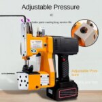 Promotion NEW 3.0Ah Electric Woven Bag Sealing Machine Textile Industry Sealing Machine Handheld Lithium Battery Sewing 2025 (New)