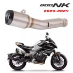 Motorcycle exhaust For For CFMOTO 800 NK exhaust NK800 800nk link pipe with muffler 800nk muffler 800NK escape 2023-2024 (New)