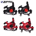 ZTTO MTB Road Bike Line Pulling Hydraulic Disc Brake Caliper Front Rear Mountain Bicycle Oil Disc Brake E-BIKE Brake Rotor 160MM (New)
