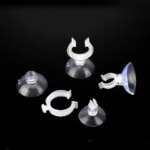 5pcs Aquarium Suction Cup Clip for Fish Tank 5mm to 20mm Airline Tubing Air Hose Holder Fixed Oxygen Tube Sucker (New)
