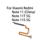Home Button Fingerprint Sensor Flex Cable Xiaomi Redmi Note 11 China