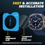 Tempered Glass Samsung Galaxy Watch 8 9 40mm 44mm With Alignment Tool Screen Protector Ultra Ultra 2 2026 Accessories (New)
