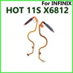 Fingerprint Sensor Infinix Hot 11s X6812 X6812B Finger print touch id sensor home return key flex cable power button flex (New)