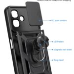 Armor Case Infinix Smart 8 Case Infinix Smart 20 9 10 Plus 7 8 Pro Case Shockproof Slide Lens Protector Phone Cover Case (New)
