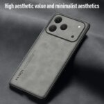 Luxury Sheepskin PU Leather Silicone Case Tecno Spark 50 TPU Phone Case Tecno Spark50 Back Cover Full Protection (New)
