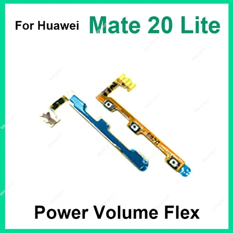 S58efe2397ba441e29628facdebd09e18F_480x480q75 Flex Cable Power Volume Huawei Mate 20 30 40 Pro 20 30 Lite 20X 20Max 40 Power Volume Switch Keys Flex Ribbon Repair Parts (New) - Image 1