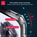 Xundd-Shockproof Case Nubia RedMagic 9 8 8S Pro Plus Protective Bumper Clear Cover ZTE Nubia Red Magic 9 8 Pro + (New)