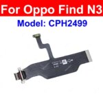 USB Charging Dock Flex Ribbon OPPO Find N Find N2 N3 Find N2 N3 Flip 5G USB Charger Port Flex Cable Connector Repair Parts (New)