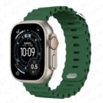 Ocean strap Apple Watch Ultra 2-3 B 49mm 9 8 7 45mm 41mm 44mm Silicone Bracelet Wristb iWatch S10 S11 46mm 42mm bs (New)