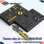 TAIMEILI Titanium Alloy Screw Bicycle Transmission R8000/9100/8150/9250 Kit Upgrade Set Screws (New)