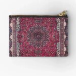 Saber Meshed Persian Carpet Print Zipper Pouches Pocket Bag Coin Pure Socks Women Wallet Cosmetic Key Small Panties Underwear (New)