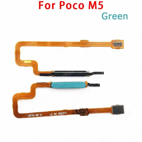 S59c8714acba74485a3974ae58516396ab_480x480q75 Fingerprint Xiaomi Poco M5 M5S Finger Print Sensor Home Button Ribbon Flex Cable Replacement Spare Parts (New) - Image 1