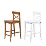 1/6 doll house model furniture accessories mini model Solid wood bar chair/dining chair (New)