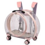 Pet Carrier Backpack Trolley Case Bubble Backpack Carrier Cats and Puppies for Travel Hiking Walking & Outdoor (New)