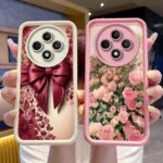 Shockproof Case OPPO Reno12 F 4G 5G OPPO F27 Reno 12 FS Phone Funda Fish Flower Print Shell Silicone Protective Back Cover (New)