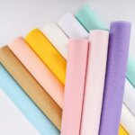 40pcs/Lot Tissue Paper 50*70CM Craft Paper Floral Wrapping Paper Gift Packing Paper Home Decoration Festive Party Supply (New)