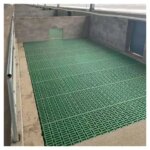 60x60cm High Strength Plastic Slat Floor for Goat Farming Wholesale Price Plastic Slatted Floor Goat (New)