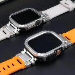 Silicone Strap+Case Waterproof Apple Watch Ultra 3 2 49mm Series 11-10 46mm Iwatch SE 7 4-9 SE 44mm 45mm (New)
