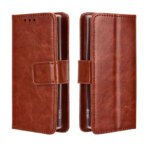 Nokia 105 4G 2023 Case Luxury Mini Leather Flip Wallet Phone Case Nokia 105 4G 2023 Phone Protective Shell Soft TPU Case (New)
