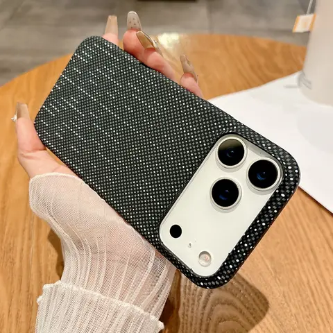 S5abd91b67e9748adbc1c4f6f7bf71ce3r_480x480q75 Colourful Kevlar Carbon Fibre Pattern Magnetic Phone Case iPhone 17 16 15 14 Pro Max Plus Air 13 12 11 Wireless Charge Cover (New) - Image 1