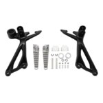 Motorcycle Accessories Rear Passenger Footrests Footpegs For Kawasaki Z900 2017-2025 Z900 SE 2022-2025 (New)