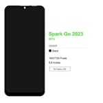 6.56''High Quality For Infinix Tecno Spark Go 2023 BF7N Display Screen Touch Panel Digitizer Assembly Replacement with Frame LCD (New)